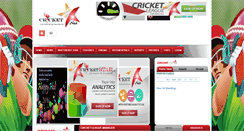Desktop Screenshot of cricketstar.net